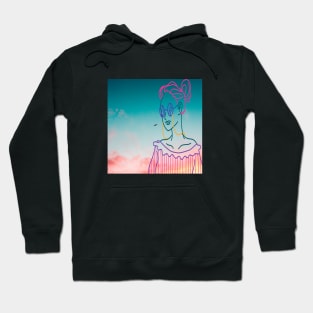 Me in a sunset sky Hoodie